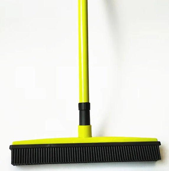 Easily remove pet hair and keep your home clean with this handy broom mop. 🐾✨