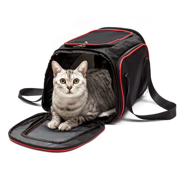 Pet Carrier Bag Portable Shoulder & Handheld Pet Bag