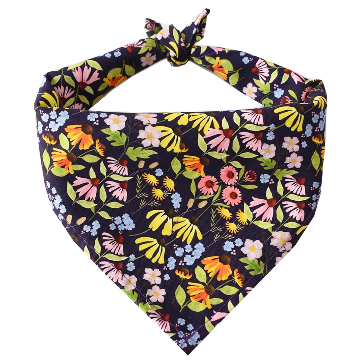 Bubblepup Dog Bandana Dog Bandanas Summer Comfortable Cotton Dog Bandanas Boy Girl Triangle Bid Scarf for Medium Large Dog